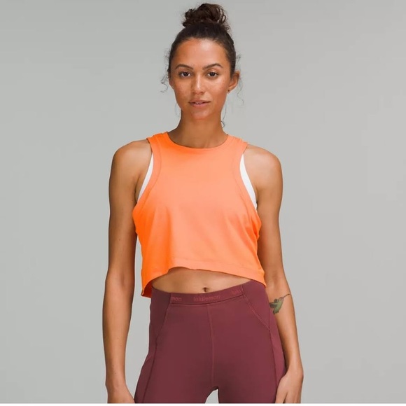 Lululemon open back crop tank - Picture 1 of 3